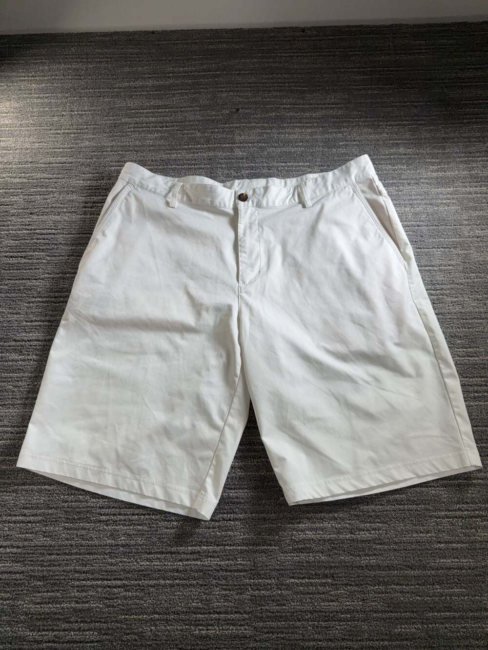 Adidas ClimaCool Golf Shorts White Size 38